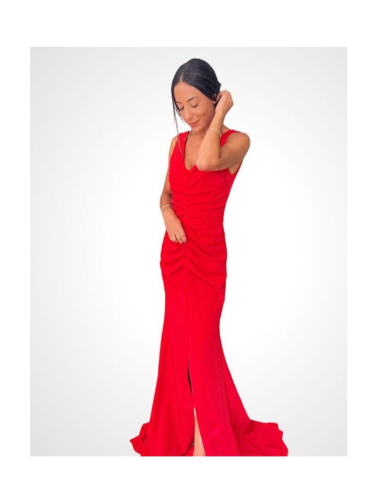 VESTIDO LARGO OLIMPO