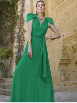 VESTIDO DE FIESTA OLIMARA LISO