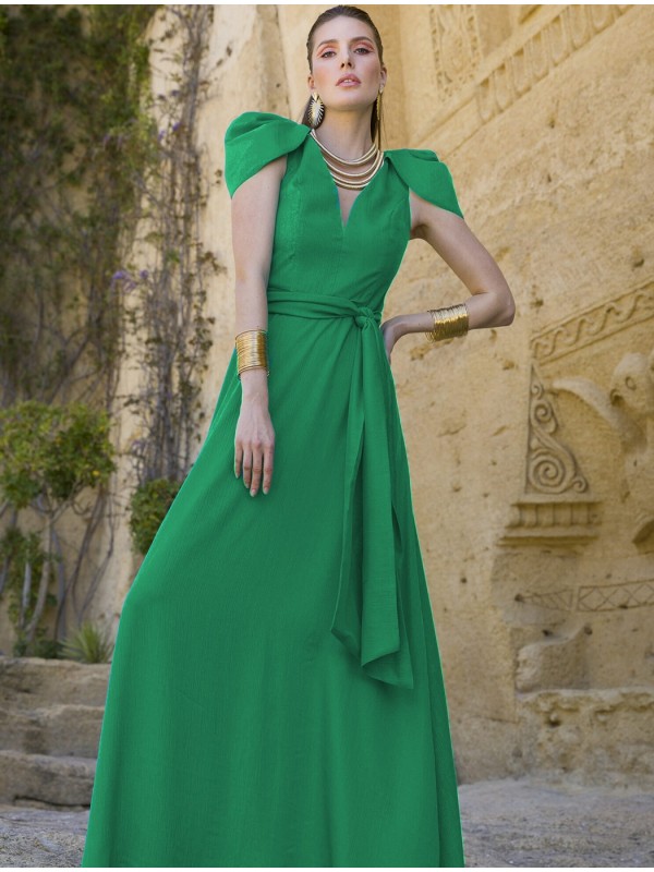 VESTIDO DE FIESTA OLIMARA LISO