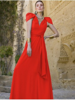 VESTIDO DE FIESTA OLIMARA LISO