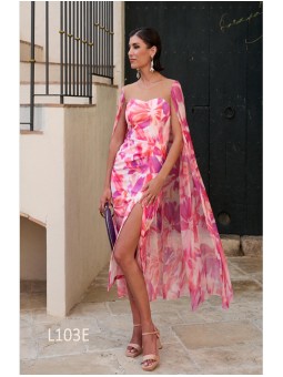 VESTIDO MIDI VICTORIA ESTAMPADO