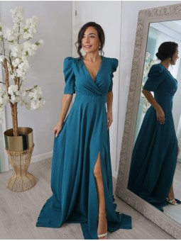 VESTIDO DE FIESTA ANALIA MANGA 3/4