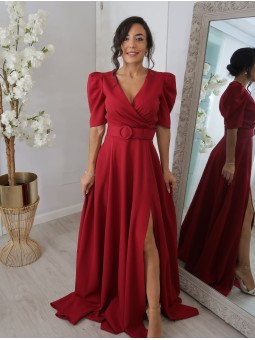 VESTIDO DE FIESTA ANALIA MANGA 3/4