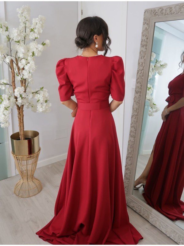 VESTIDO DE FIESTA ANALIA MANGA 3/4