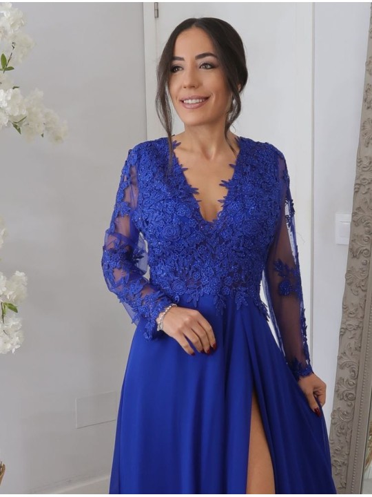 VESTIDO DE FIESTA CROACIA MANGA