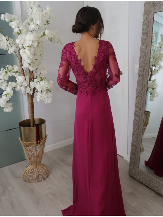 VESTIDO DE FIESTA CROACIA MANGA