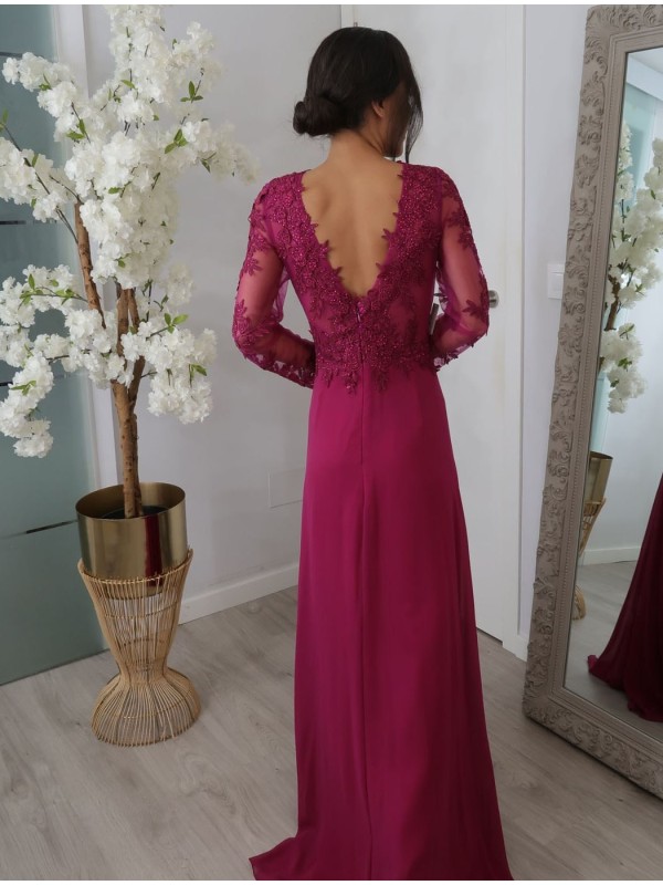 VESTIDO DE FIESTA CROACIA MANGA