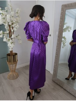 VESTIDO DE FIESTA LUNARES