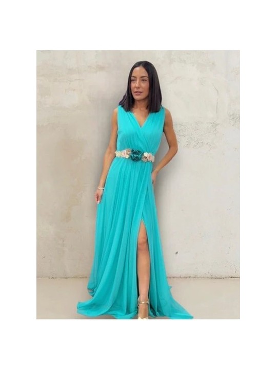 VESTIDO LARGO SANTORINI