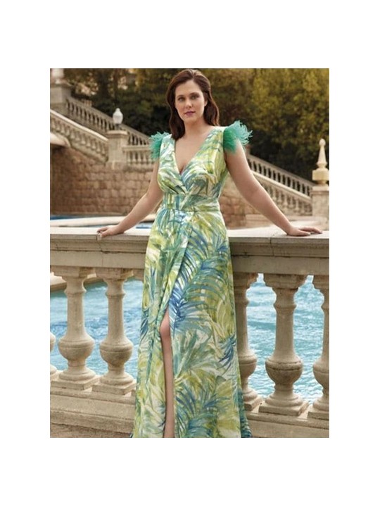 vestido corto etnico