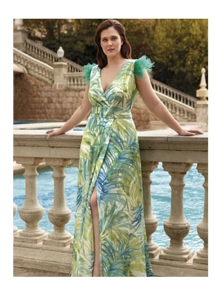 vestido corto etnico