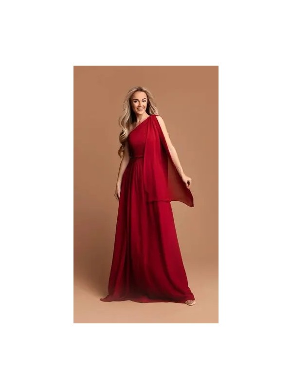 VESTIDO DE FIESTA DAMA CAPA