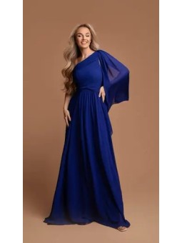 VESTIDO DE FIESTA DAMA CAPA