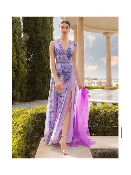 VESTIDO DE FIESTA MALVA