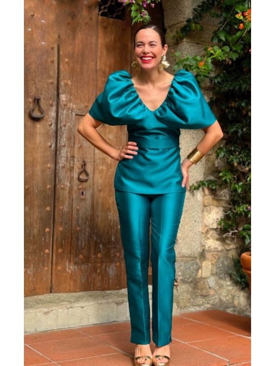 CONJUNTO DE FIESTA TAFETÁN