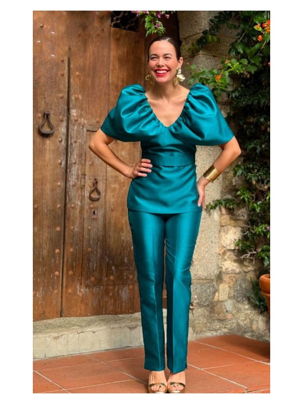 CONJUNTO DE FIESTA TAFETÁN