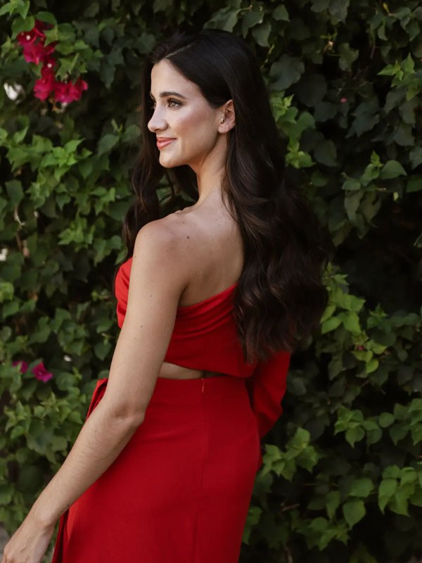 VESTIDO DE FIESTA CHENOA FLECOS