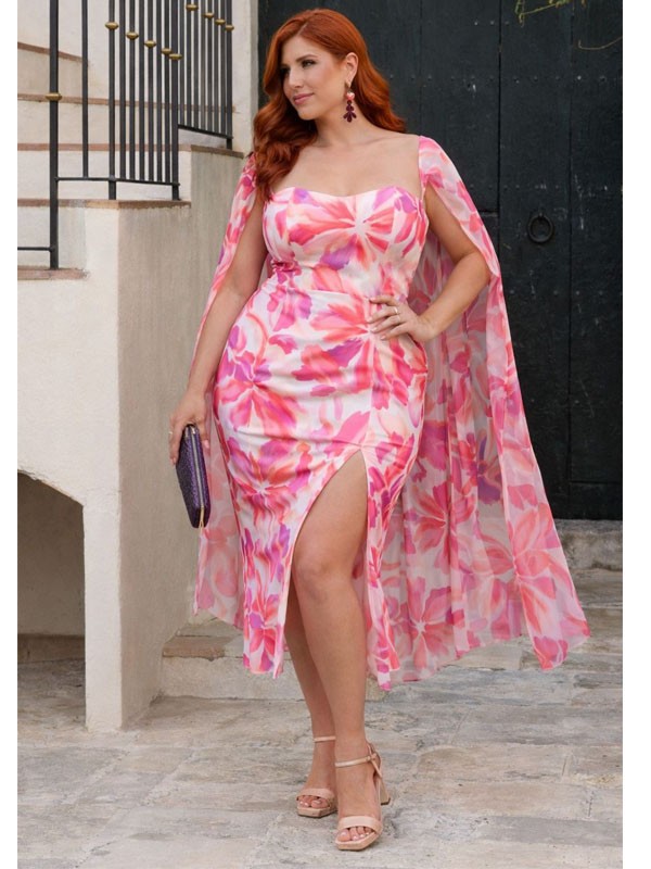 VESTIDO MIDI VICTORIA ESTAMPADO