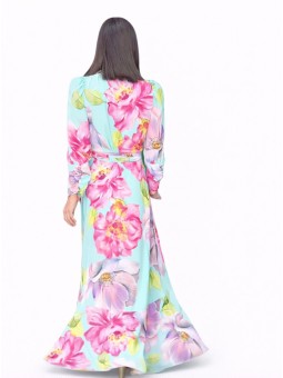 VESTIDO DE FIESTA BELMA ESTAMPADO
