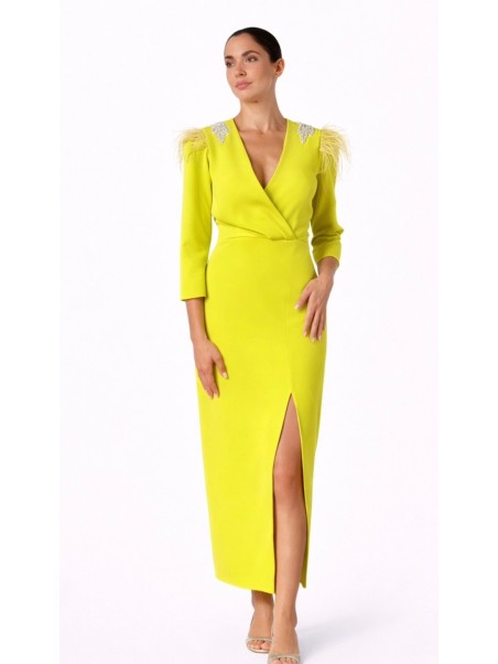 VESTIDO DE FIESTA PERLA