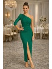 VESTIDO DE FIESTA MENORCA ASIMETRICO