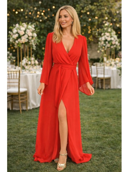 VESTIDO DE FIESTA MADAGASCAR LISO