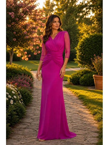 VESTIDO DE FIESTA LIDIA LARGO