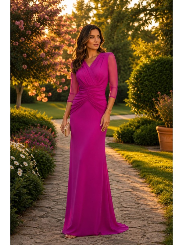 VESTIDO DE FIESTA LIDIA LARGO