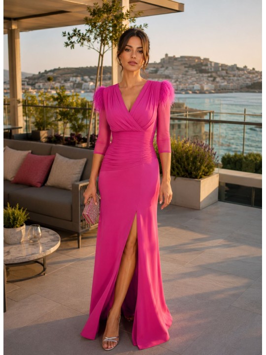 VESTIDO DE FIESTA MENORCA LARGO
