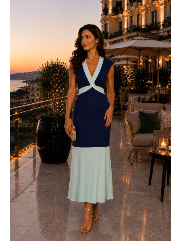 VESTIDO DE FIESTA NAVY