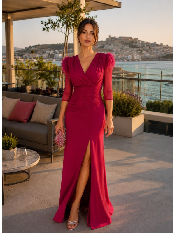 VESTIDO DE FIESTA MENORCA LARGO