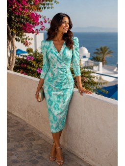VESTIDO MIDI TUNEZ