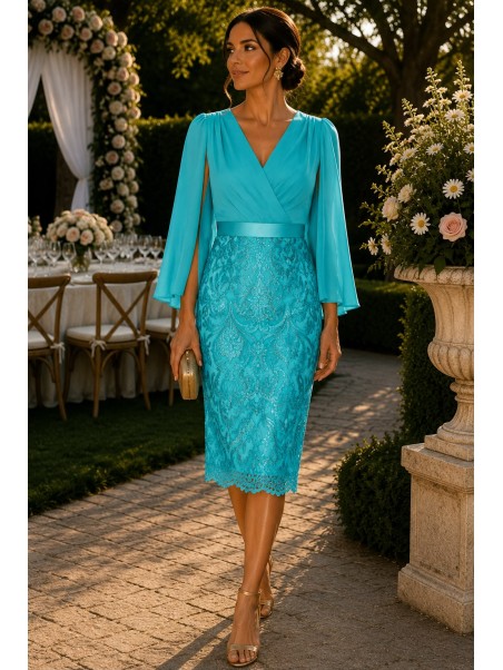 VESTIDO DE FIESTA CATALEYA