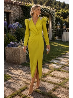 VESTIDO DE FIESTA PERLA