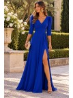 VESTIDO DE FIESTA PAULA PLUMAS