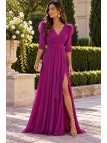 VESTIDO DE FIESTA PAULA PLUMAS