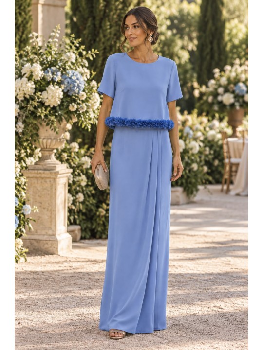 CONJUNTO DE FIESTA FLOR MADRINA