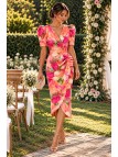 VESTIDO DE FIESTA AMBER ESTAMPADO FLORAL
