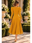 VESTIDO DE FIESTA PRAGA LISO