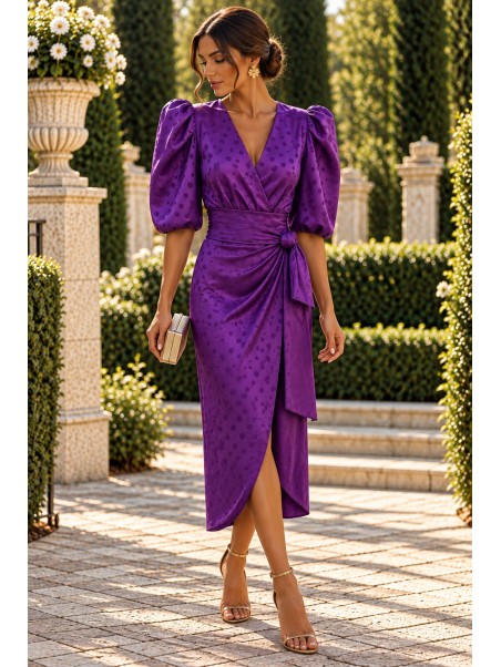 VESTIDO DE FIESTA LUNARES