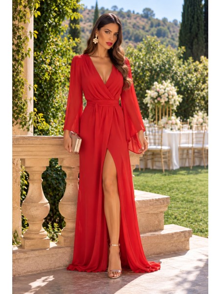 VESTIDO DE FIESTA MADAGASCAR LISO