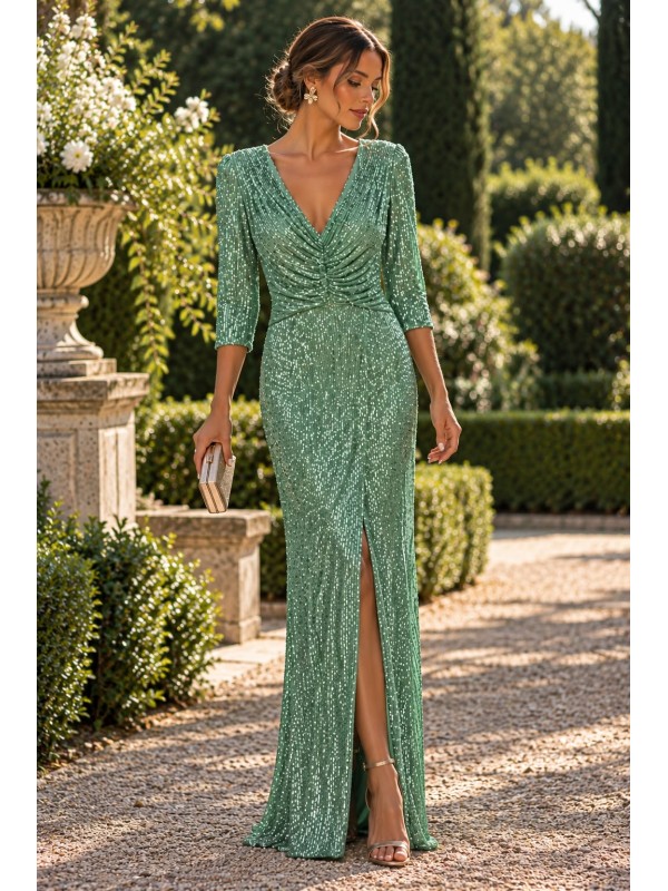 VESTIDO DE FIESTA ESMERALDA