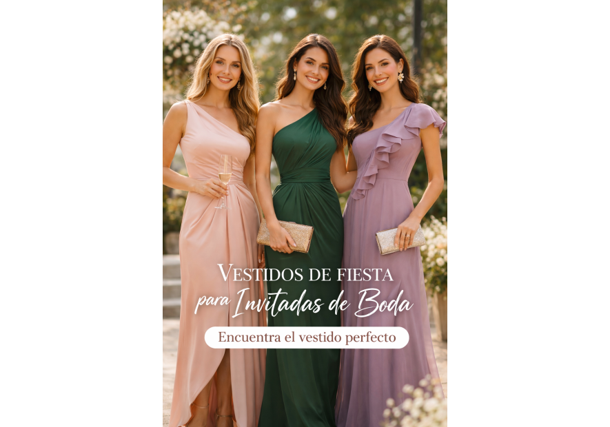 Vestidos de fiesta para invitadas de boda | Encuentra el vestido perfecto